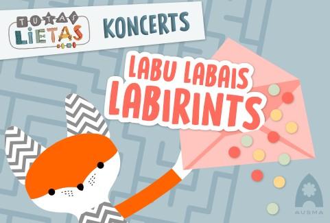 Izrādes "TUTAS KONCERTS. LABU LABAIS LABIRINTS" attels