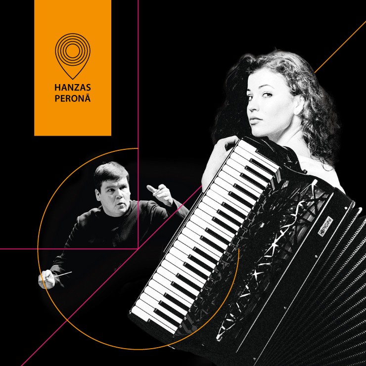 Izrādes "LNSO, KSENIJA SIDOROVA UN ANDRIS POGA" attels