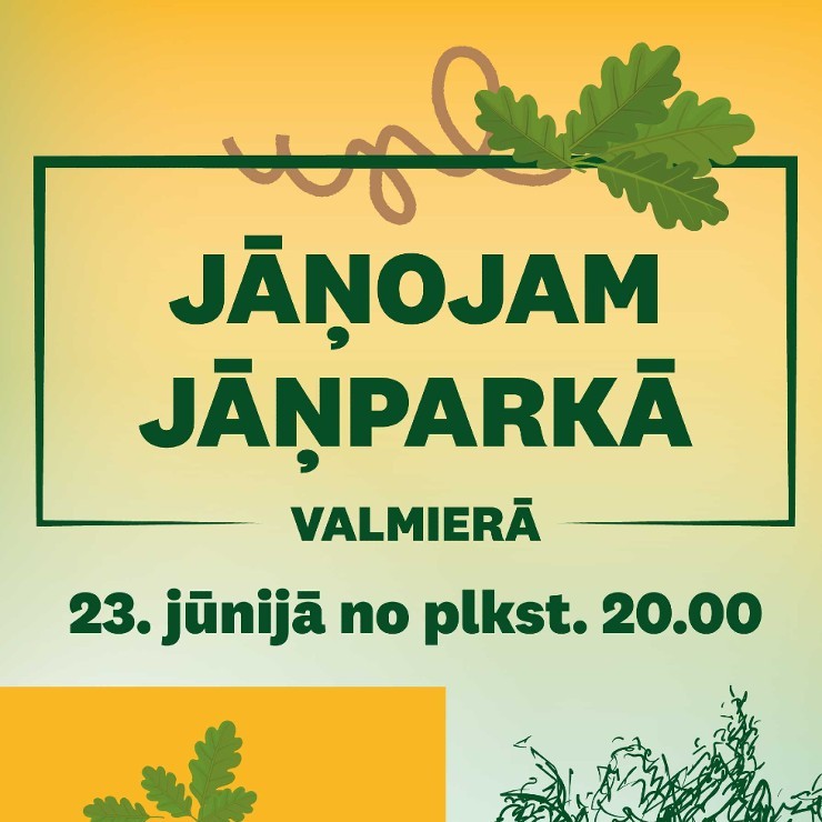 Izrādes "JĀŅOJAM JĀŅPARKĀ" attels