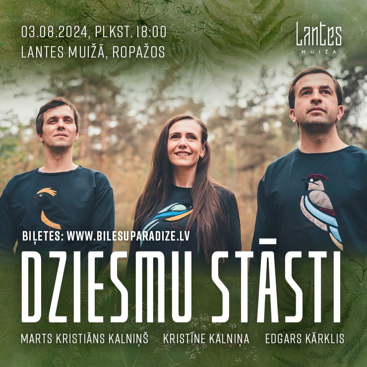Izrādes "Dziesmu stāsti | Lantes muiža" attels