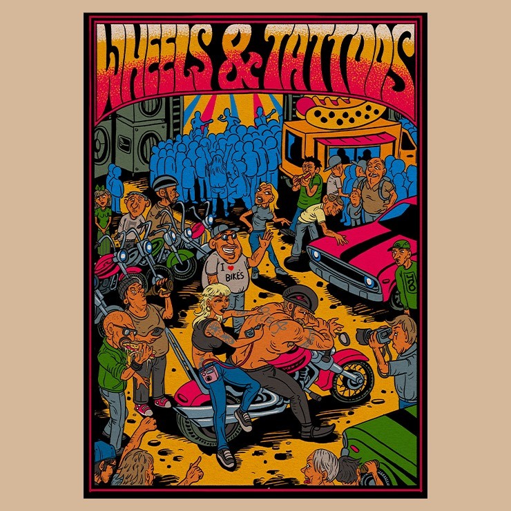 Izrādes "Festivāls "Wheels and Tattoos" | 30.08.2024-01.09.2024" attels