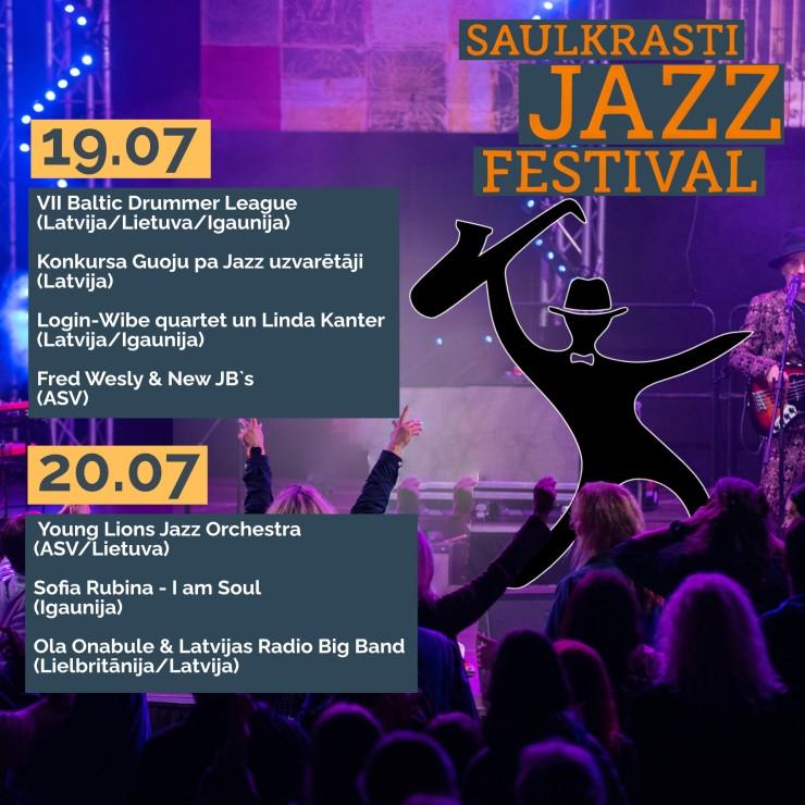 Izrādes "XXVI Saulkrasti Jazz Festival 2024. ABONEMENTS (19.07.-20.07.2024)" attels