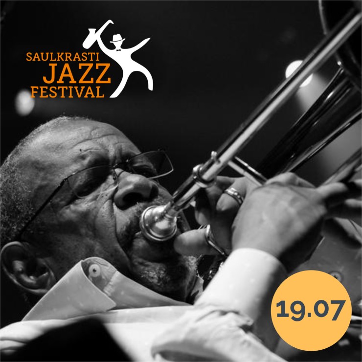 Izrādes "XXVI Saulkrasti Jazz Festival 2024. VII Baltic Drummer League / Konkursa Guoju pa Jazz uzvarētāji / Login-Wibe quartet un Linda Kanter / Fred Wesly & New JB`s" attels