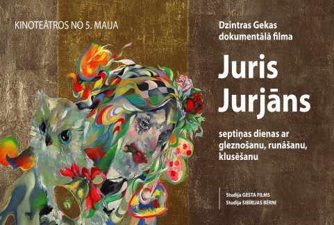 Izrādes "Kinoseanss / JURIS JURJĀNS. SEPTIŅAS DIENAS AR GLEZNOŠANU, RUNĀŠANU, KLUSĒŠANU" attels