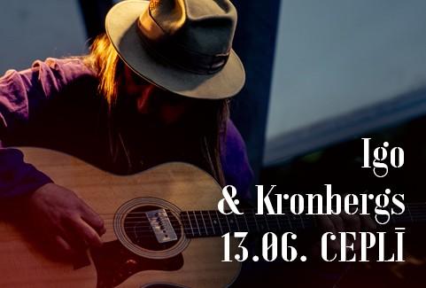Izrādes "Cepļa koncerti | IGO un EGONS KRONBERGS" attels