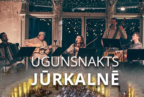 Izrādes "Ugunsnakts Jūrkalnē RAXTU RAXTI un Spēka dziesmas" attels