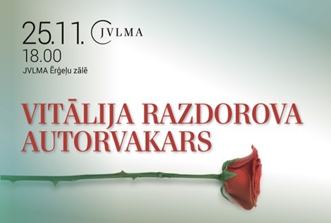 Izrādes "Vitālija Razdorova autorvakars" attels