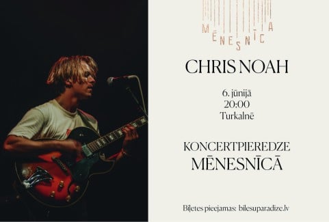 Izrādes "Chris Noah | Koncertpieredze Mēnesnīcā" attels