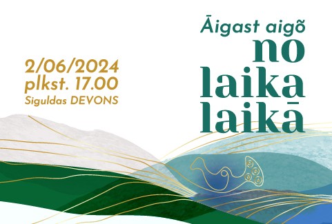 Izrādes "Āigast aigõ. No laika laikā." attels