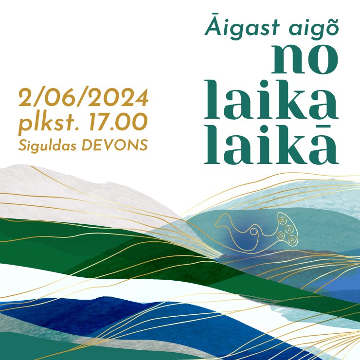 Izrādes "Āigast aigõ. No laika laikā." attels