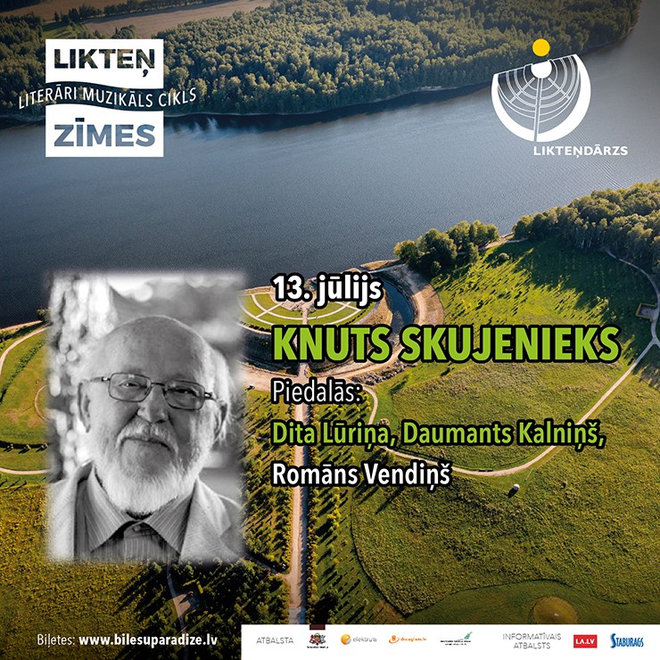 Izrādes "LIKTEŅZĪMES.KNUTS SKUJENIEKS" attels