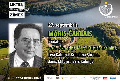 Izrādes "LIKTEŅZĪMES.MĀRIS ČAKLAIS" attels