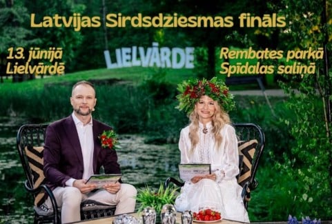 Izrādes "LATVIJAS SIRDSDZIESMA fināls" attels