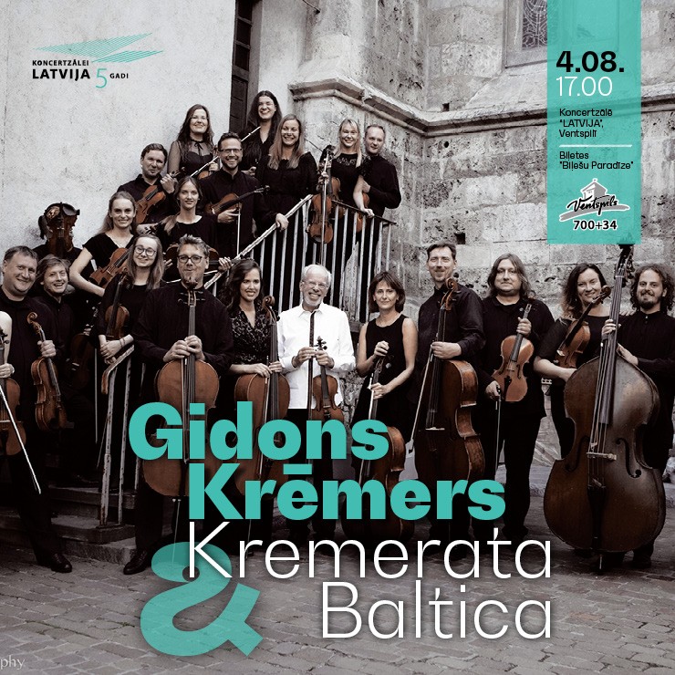Izrādes "Gidons Krēmers un "Kremerata Baltica"" attels