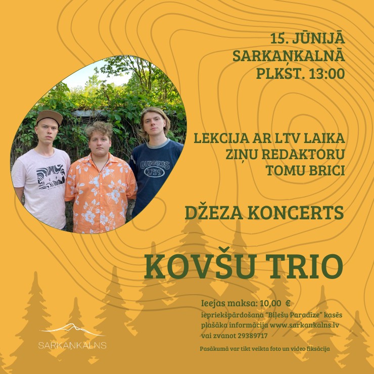 Изображение спектакля "Džeza koncerts un tikšanās ar Tomu Brici"
