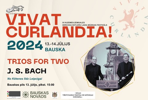 Izrādes "VIVAT CURLANDIA festivāls 2024 | J. S. BACH - TRIOS FOR TWO No Kētenes līdz Leipcigai" attels