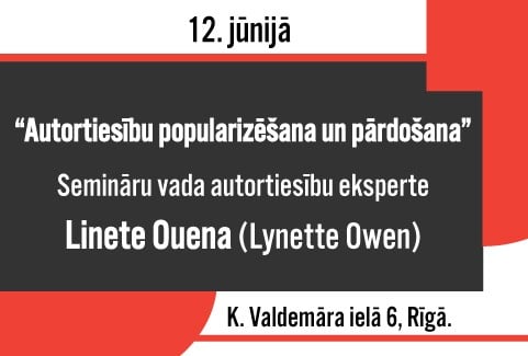 Izrādes "Autortiesību popularizēšana un pārdošana | Linete Ouena (Lynette Owen)" attels