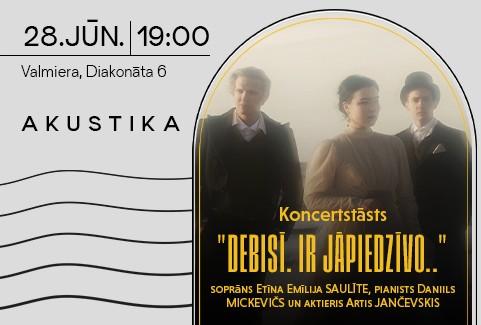 Izrādes "Koncertstāsts | DEBISĪ. Ir Jāpiedzīvo.. |" attels