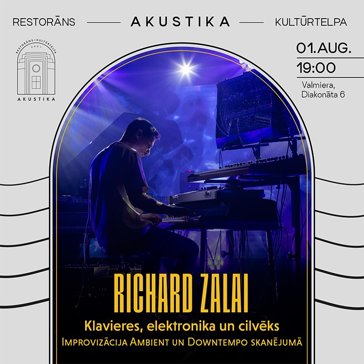 Izrādes "Richard Zalai | Klavieres, elektronika un cilvēks" attels