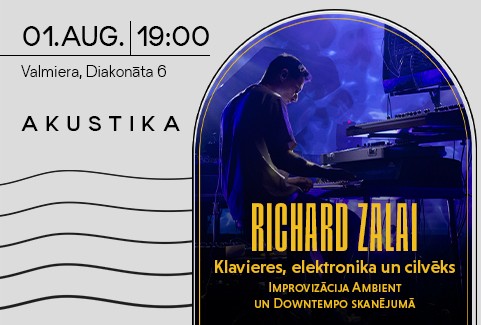 Izrādes "Richard Zalai | Klavieres, elektronika un cilvēks" attels