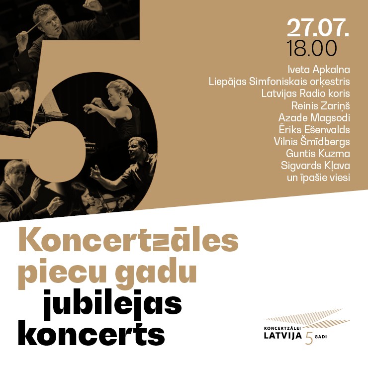 Изображение спектакля "Koncertzāles piecu gadu jubilejas koncerts"