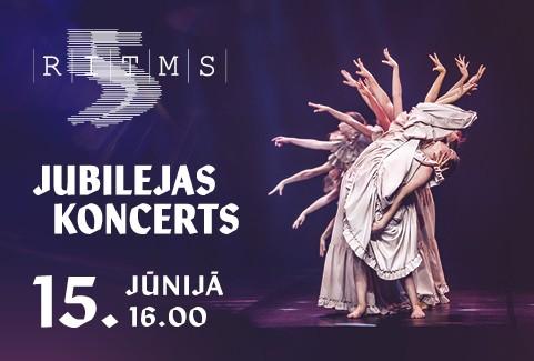Izrādes "Deju grupas "RITMS" 55 GADU JUBILEJAS KONCERTS" attels