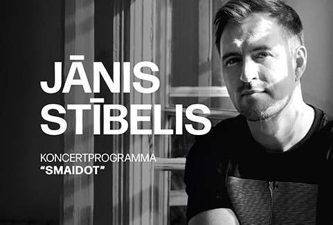 Izrādes "JĀNIS STĪBELIS koncertprogramma "SMAIDOT"" attels