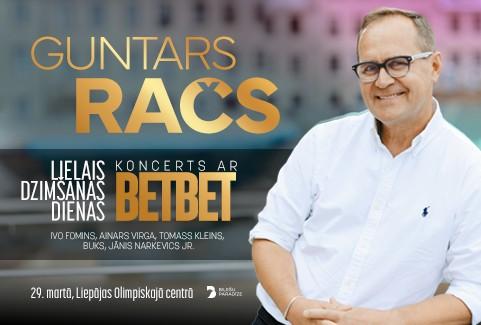 Izrādes "Guntars Račs. Lielais Dzimšanas dienas koncerts" attels