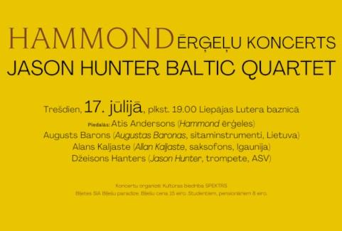 Izrādes "JASON HUNTER BALTIC QUARTET" attels