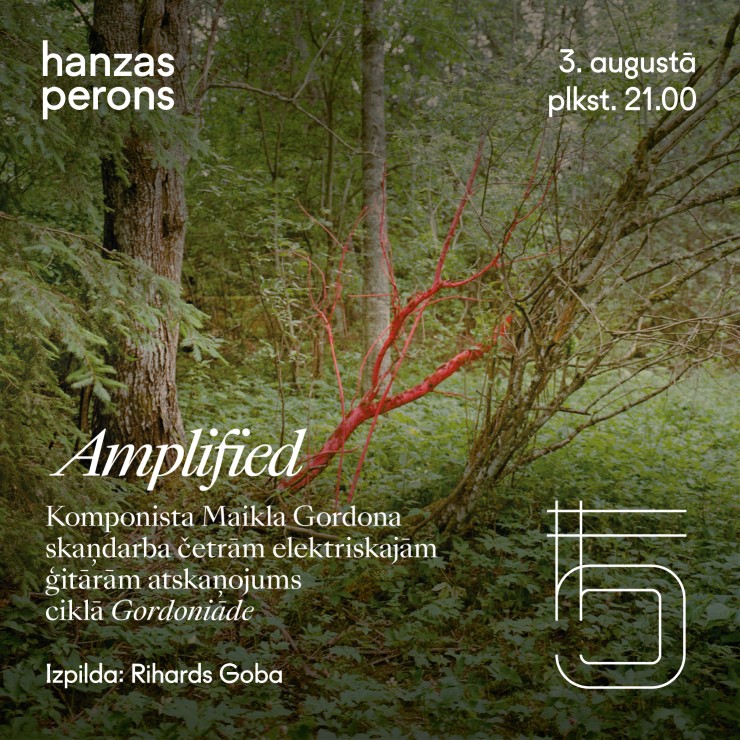 Изображение спектакля "Gordoniada. Amplified in concert at Hanzas Perons"