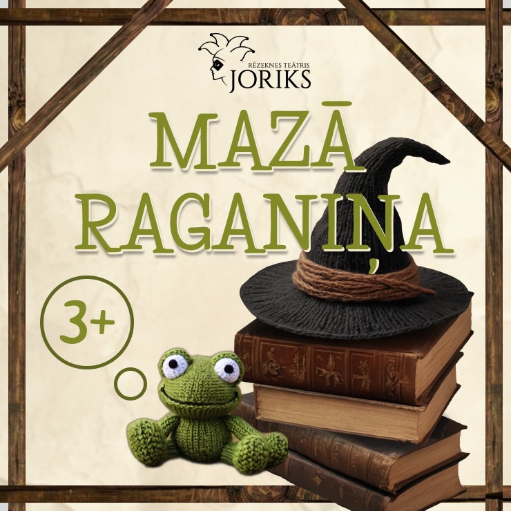 Izrādes "Mazā raganiņa" attels