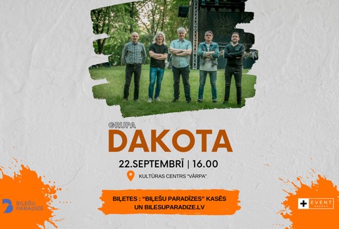 Izrādes "Grupa "DAKOTA" Daugavpilī" attels