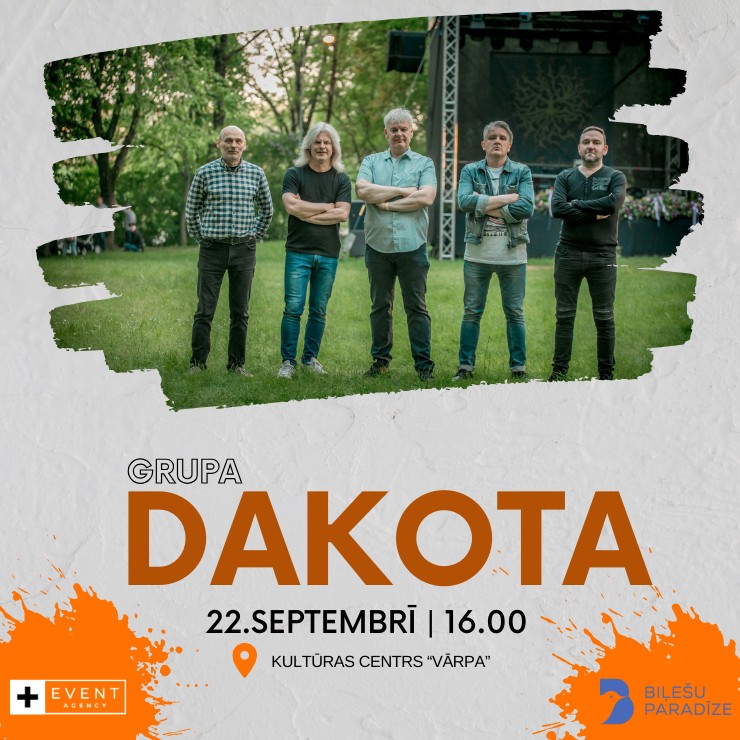 Izrādes "Grupa "DAKOTA" Daugavpilī" attels