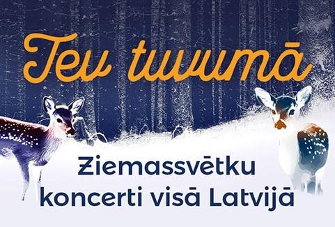 Image of the event "TEV TUVUMĀ | Ziemassvētku koncerts"