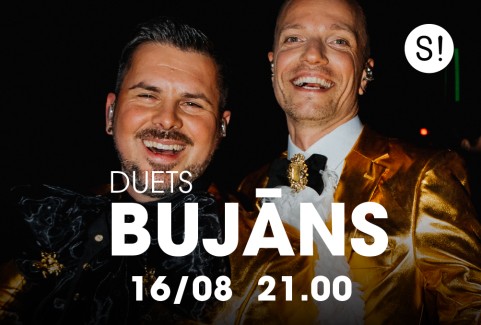 Izrādes "Duets BUJĀNS" attels