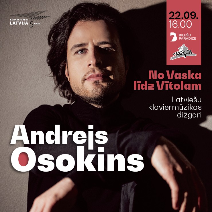 Izrādes "Andrejs Osokins. No Vaska līdz Vītolam. Latviešu klaviermūzikas dižgari" attels