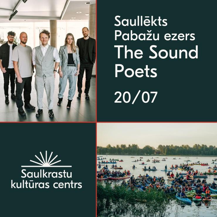 Izrādes "Saullēkts Pabažu ezerā | THE SOUND POETS" attels