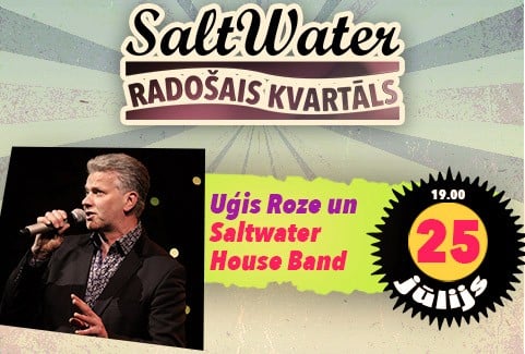 Izrādes "Zaļumballe - Uģis Roze un Saltwater House Band" attels