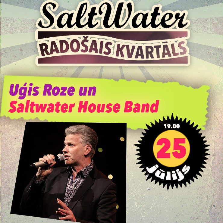 Izrādes "Zaļumballe - Uģis Roze un Saltwater House Band" attels