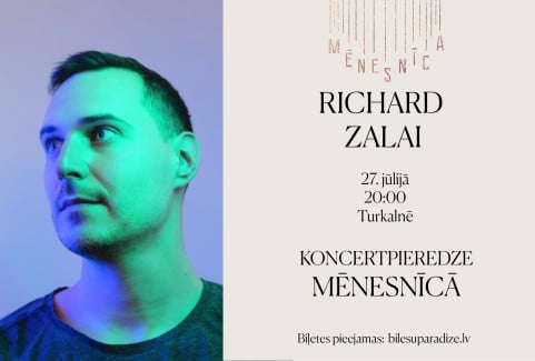 Izrādes "RICHARD ZALAI | Koncertpieredze Mēnesnīcā" attels