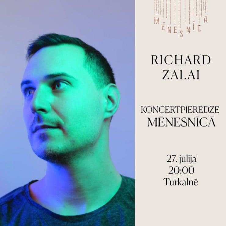 Izrādes "RICHARD ZALAI | Koncertpieredze Mēnesnīcā" attels