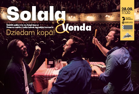 Izrādes "Solala & Venda. Dziedam kopā" attels
