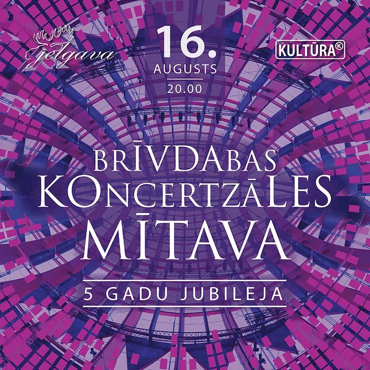 Izrādes "Brīvdabas koncertzāles MĪTAVA 5 gadu jubileja" attels