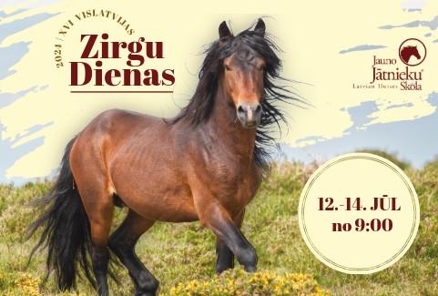 Izrādes "XVI Vislatvijas zirgu dienas | 3 dienu biļete" attels