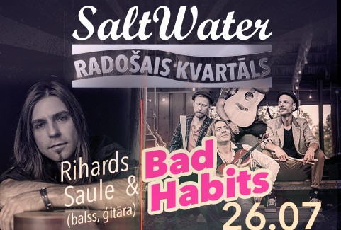 Izrādes "Saltwater Radošais Kvartāls - INTĪMĀKĀ PIEKTDIENAS ZAĻUMBALLE" attels