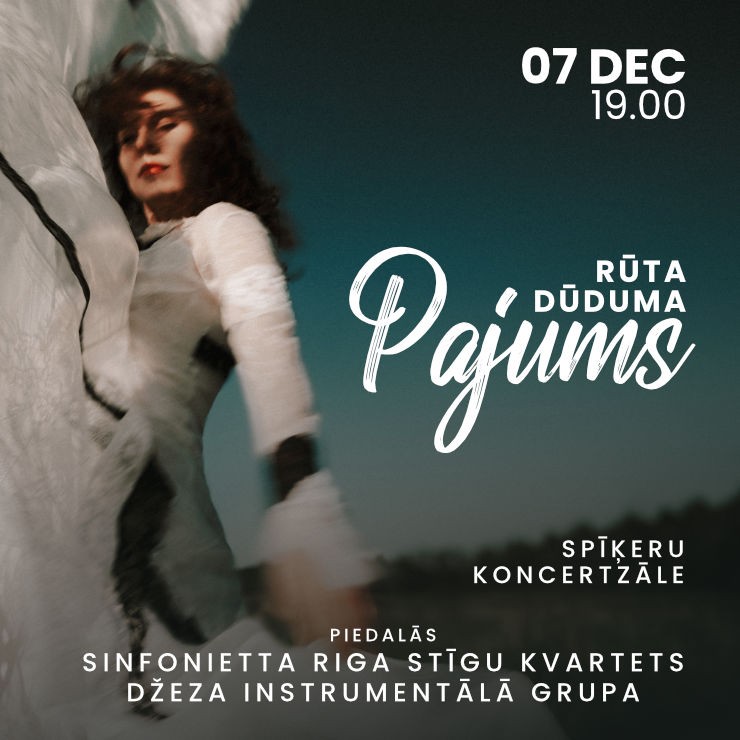 Izrādes "Dziedātājas Rūtas Dūdumas solo koncerts PAJUMS" attels