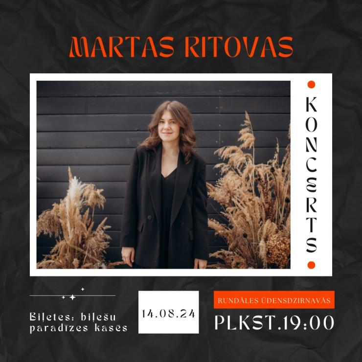 Image of the event "Martas Ritovas koncerts"