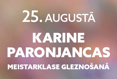 Izrādes "MĀKSLINIECES KARINE PARONJANCAS PLENĒRS – MEISTARKLASE GLEZNOŠANĀ" attels