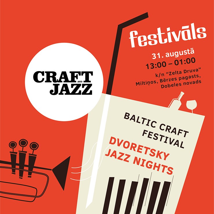 Izrādes "CRAFT and JAZZ festivāls: Time Machine 2024" attels