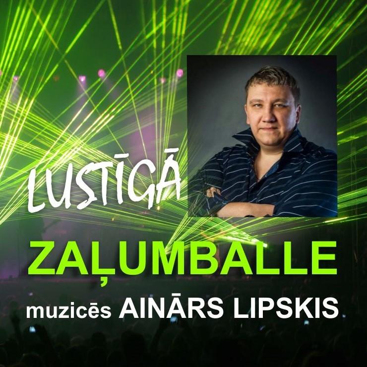 Изображение спектакля "LUSTĪGĀ ZAĻUMBALLE. Muzicēs Ainārs Lipskis"